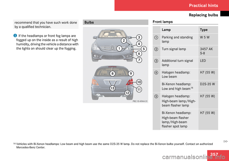 MERCEDES-BENZ R350 2009 W251 Owners Manual MERCEDES-BENZ R350 2009 W251 Owners Manual