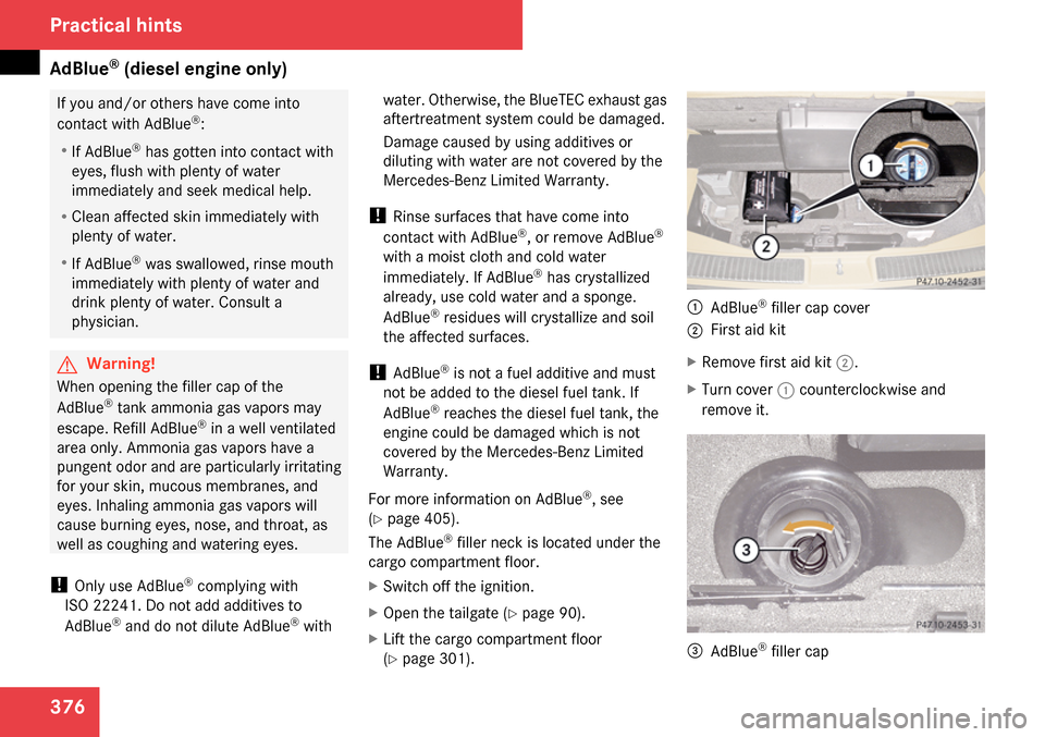 MERCEDES-BENZ R350 2009 W251 Owners Manual 