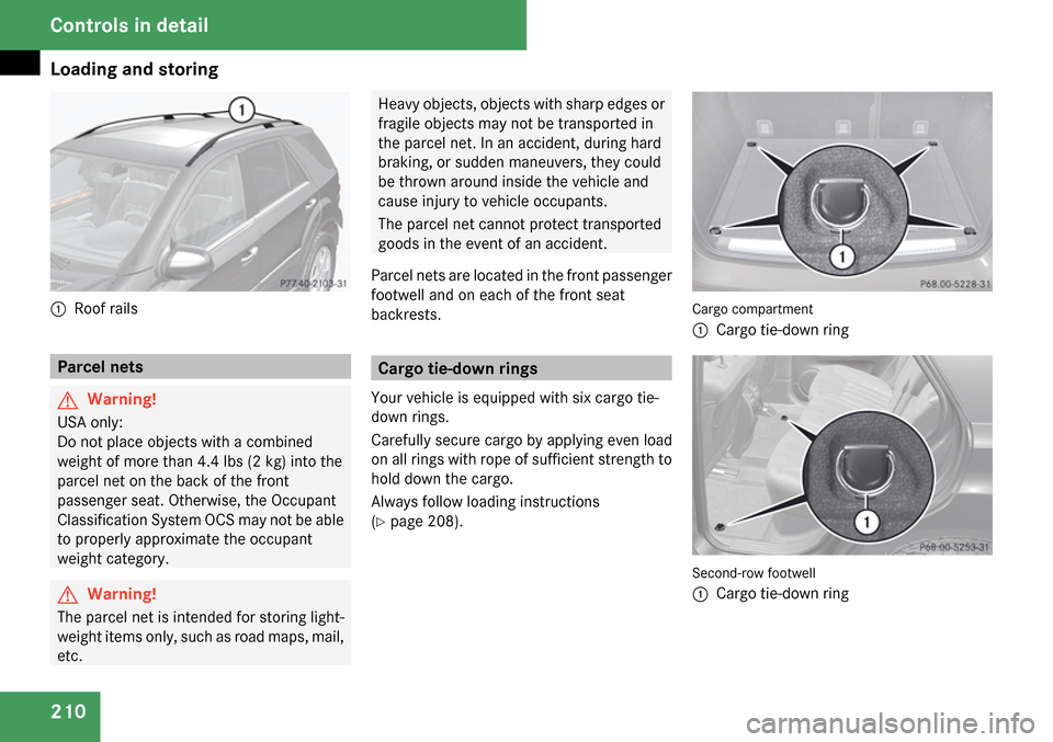 MERCEDES-BENZ ML350 2009 W164 Owners Manual MERCEDES-BENZ ML350 2009 W164 Owners Manual