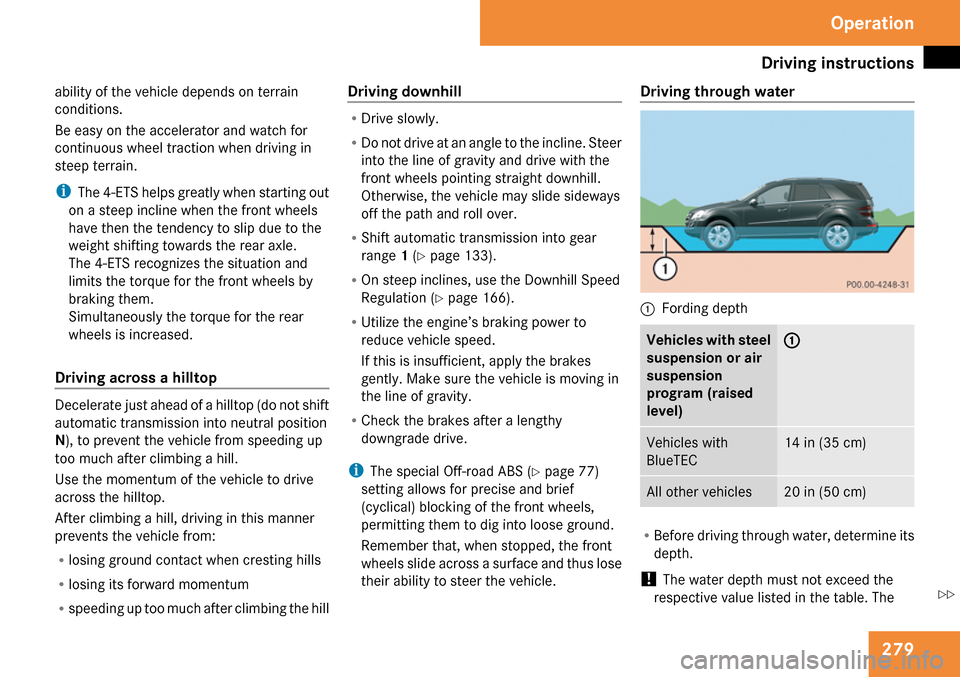 MERCEDES-BENZ ML350 2009 W164 Owners Manual MERCEDES-BENZ ML350 2009 W164 Owners Manual