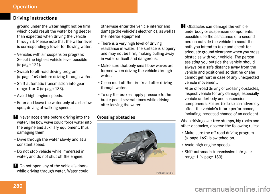 MERCEDES-BENZ ML350 2009 W164 Owners Manual MERCEDES-BENZ ML350 2009 W164 Owners Manual