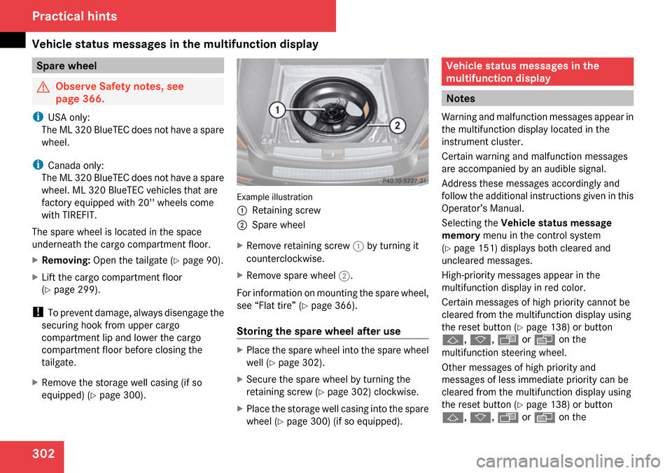 MERCEDES-BENZ ML350 2009 W164 Owners Manual MERCEDES-BENZ ML350 2009 W164 Owners Manual