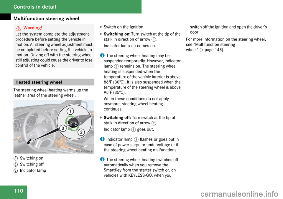 MERCEDES-BENZ GL450 2009 X164 Owners Manual 