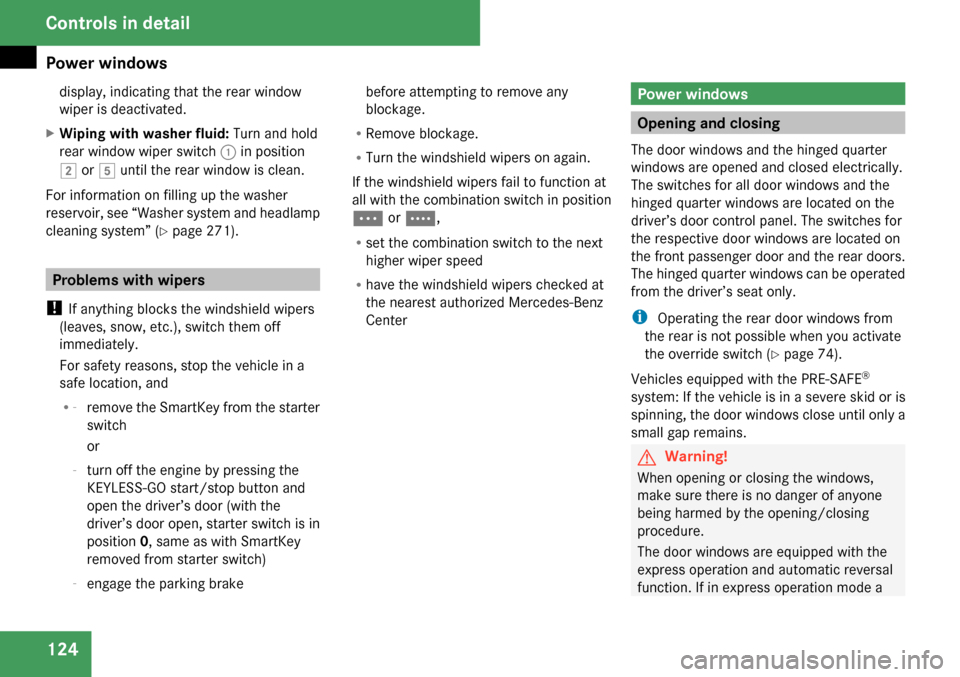 MERCEDES-BENZ GL450 2009 X164 Owners Manual MERCEDES-BENZ GL450 2009 X164 Owners Manual
