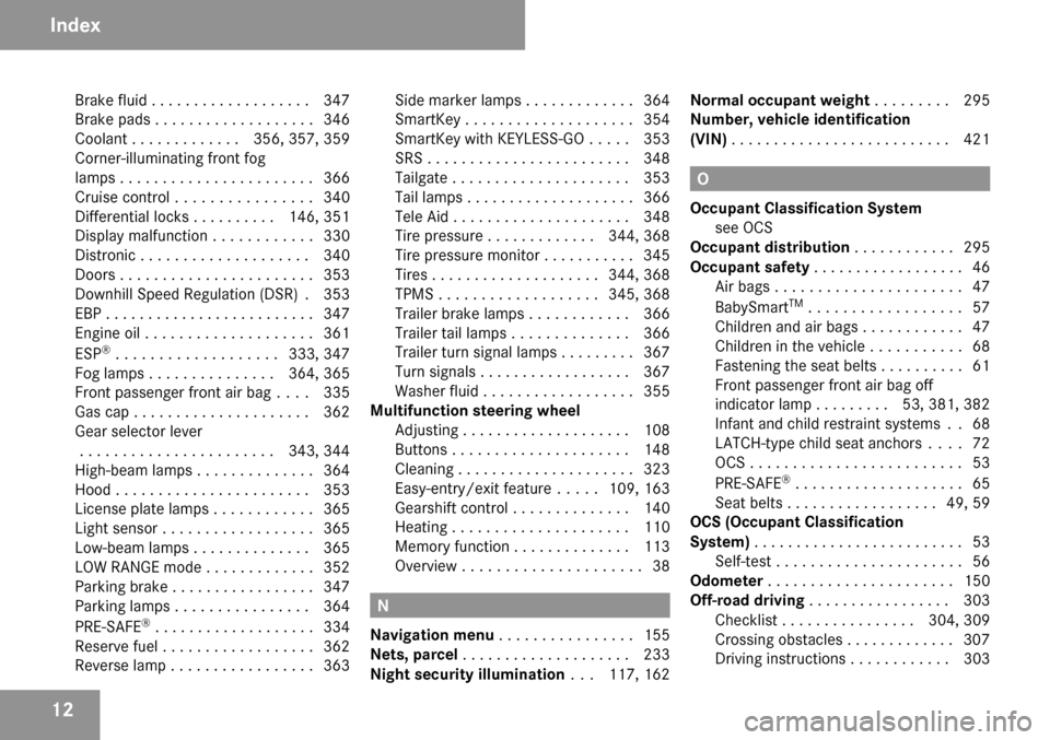 MERCEDES-BENZ GL450 2009 X164 User Guide 