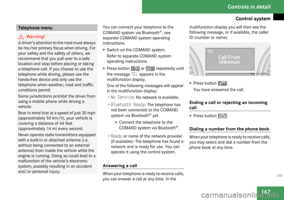 MERCEDES-BENZ GL320 2009 X164 Owners Manual 