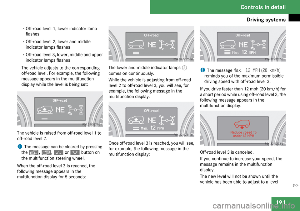 MERCEDES-BENZ GL320 2009 X164 Owners Manual 