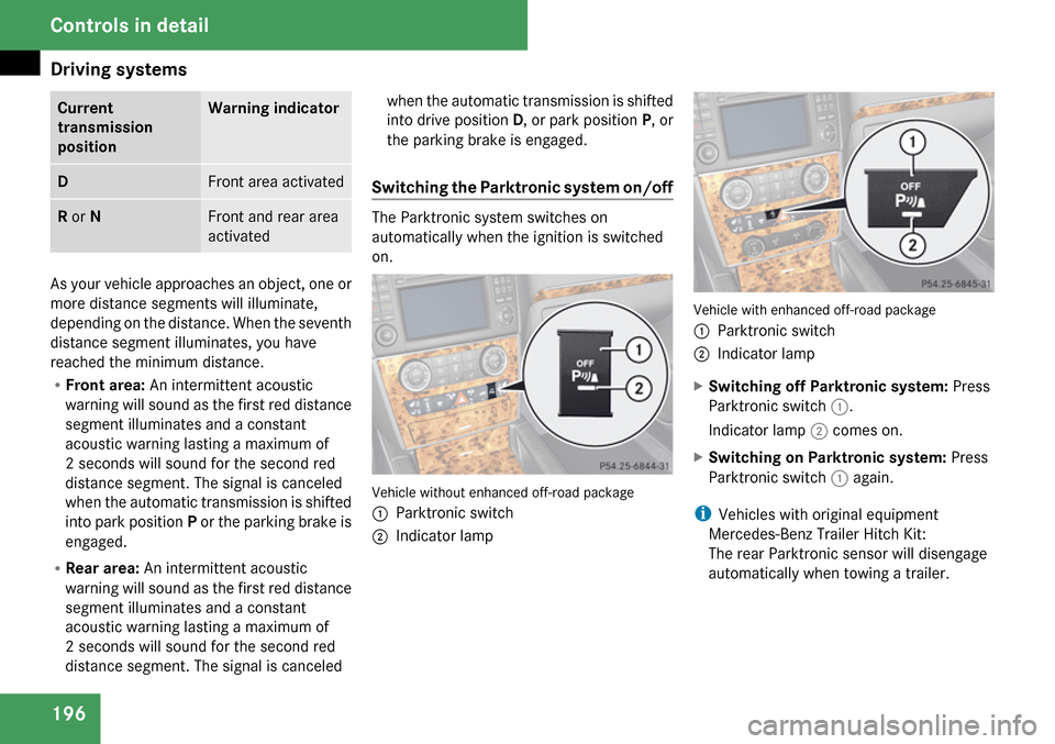 MERCEDES-BENZ GL320 2009 X164 Owners Manual 