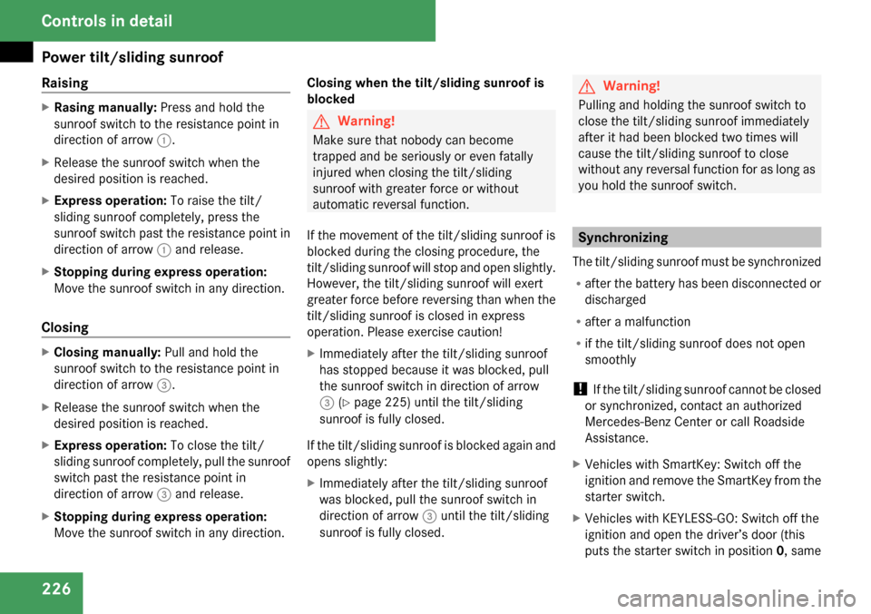 MERCEDES-BENZ GL320 2009 X164 Owners Manual 