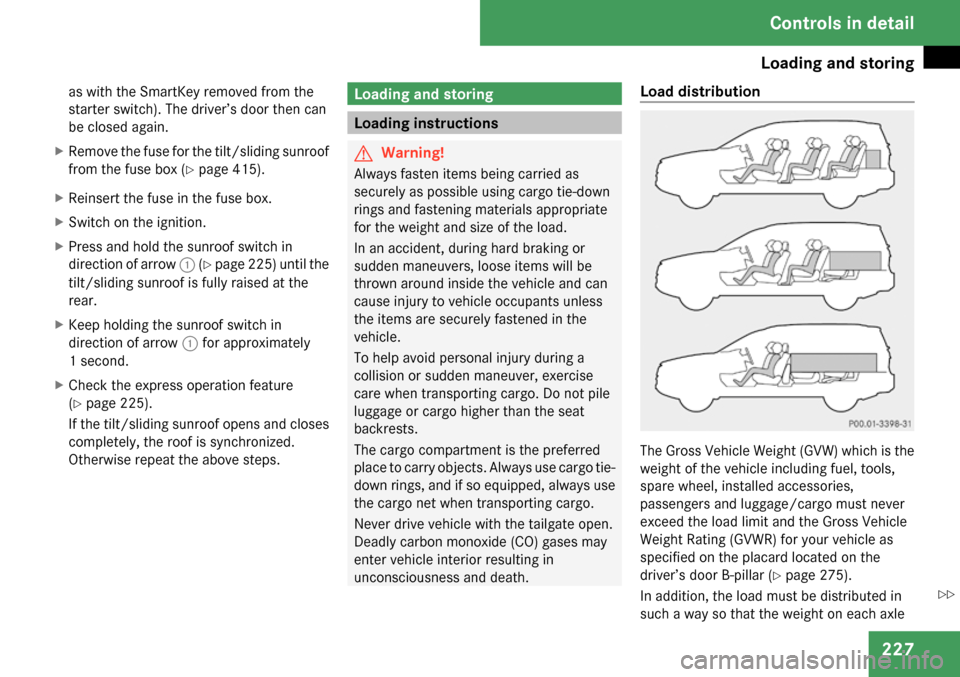 MERCEDES-BENZ GL320 2009 X164 Owners Manual 