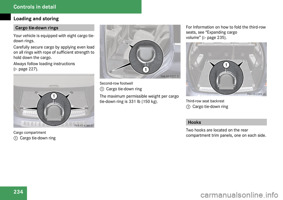 MERCEDES-BENZ GL320 2009 X164 Owners Manual 