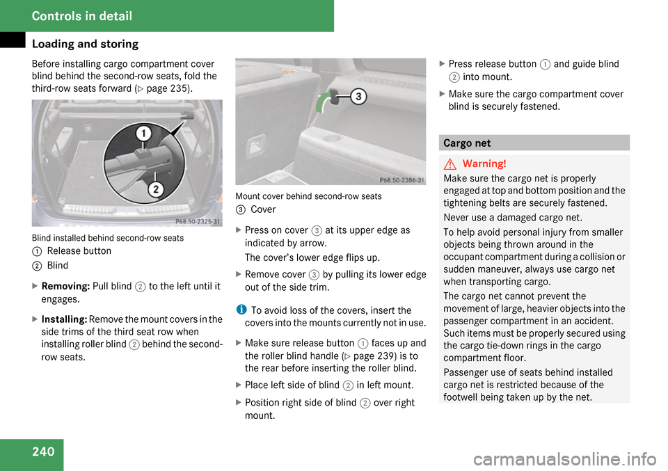 MERCEDES-BENZ GL320 2009 X164 Owners Manual MERCEDES-BENZ GL320 2009 X164 Owners Manual