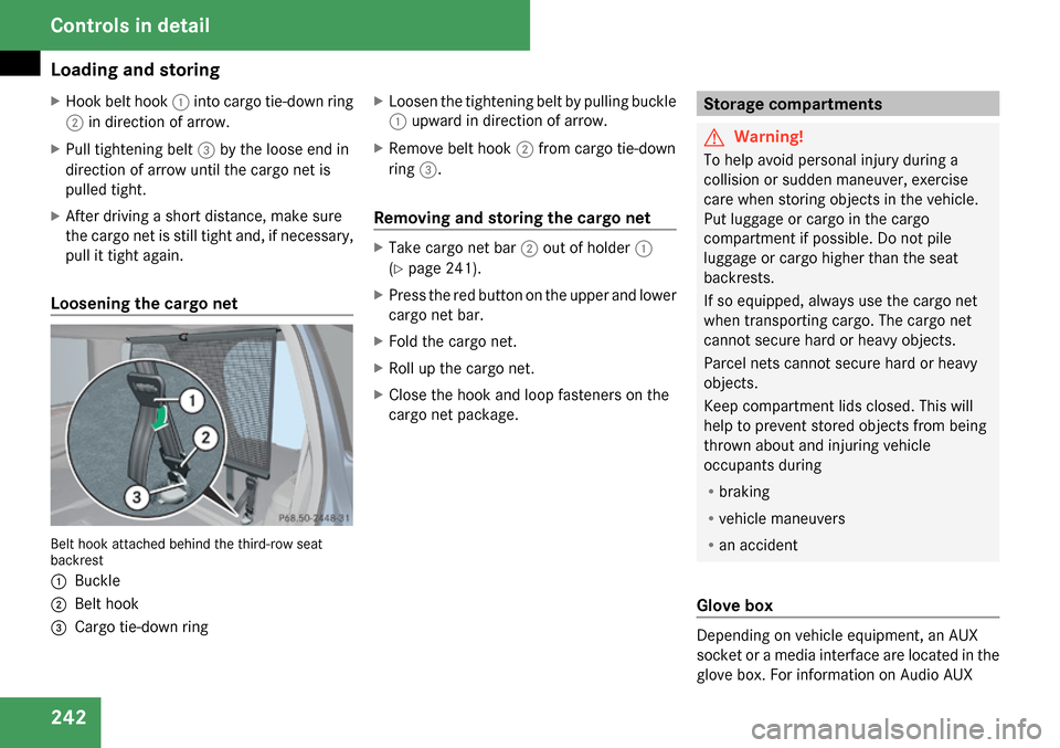 MERCEDES-BENZ GL320 2009 X164 Owners Manual MERCEDES-BENZ GL320 2009 X164 Owners Manual