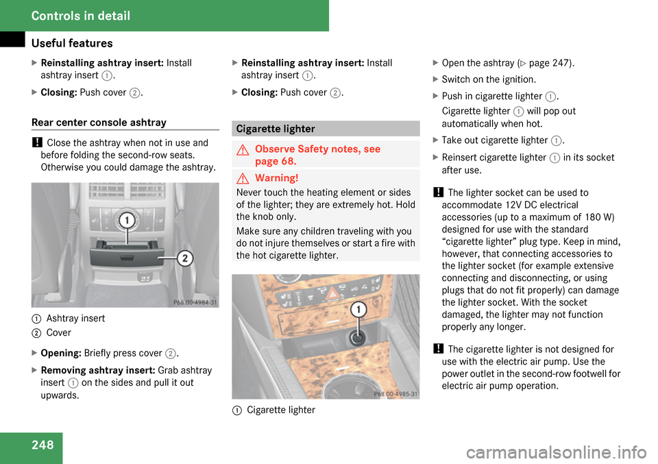 MERCEDES-BENZ GL320 2009 X164 Owners Manual MERCEDES-BENZ GL320 2009 X164 Owners Manual