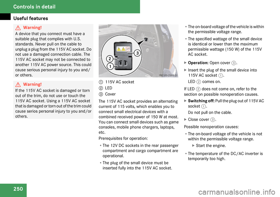 MERCEDES-BENZ GL320 2009 X164 Owners Manual MERCEDES-BENZ GL320 2009 X164 Owners Manual