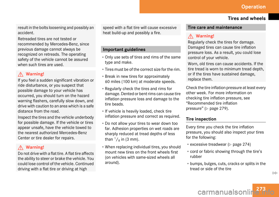 MERCEDES-BENZ GL450 2009 X164 Owners Manual 
