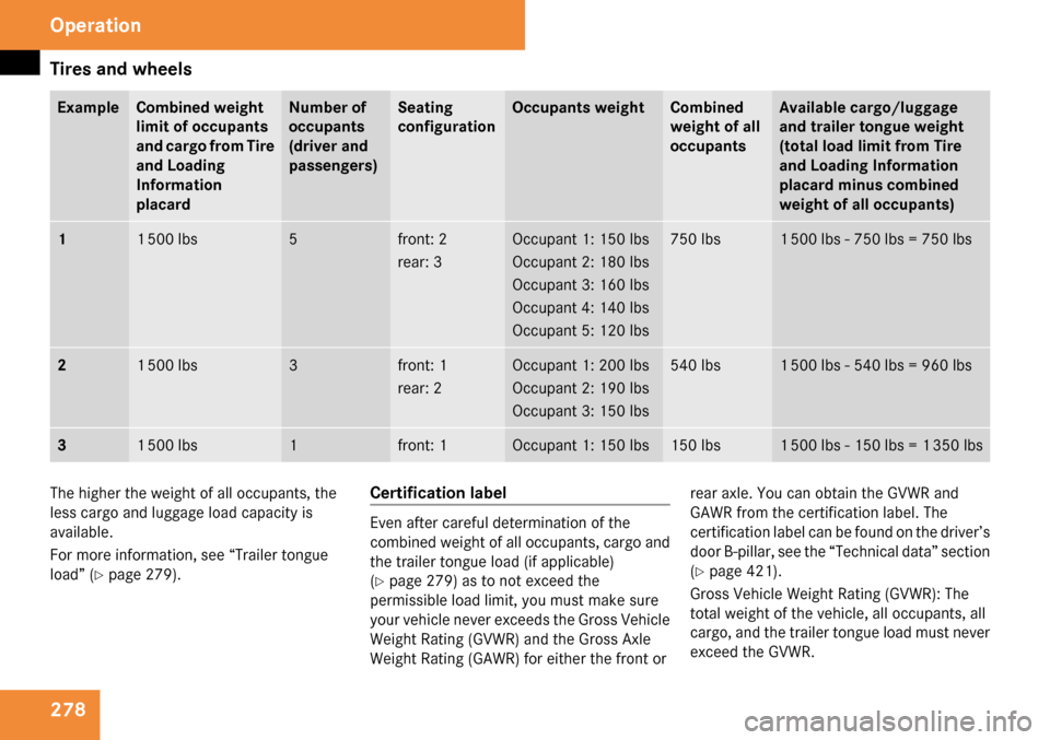 MERCEDES-BENZ GL450 2009 X164 Owners Manual 