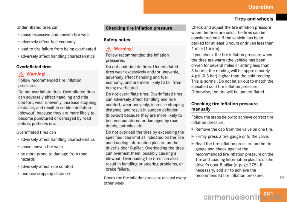 MERCEDES-BENZ GL450 2009 X164 Owners Manual 