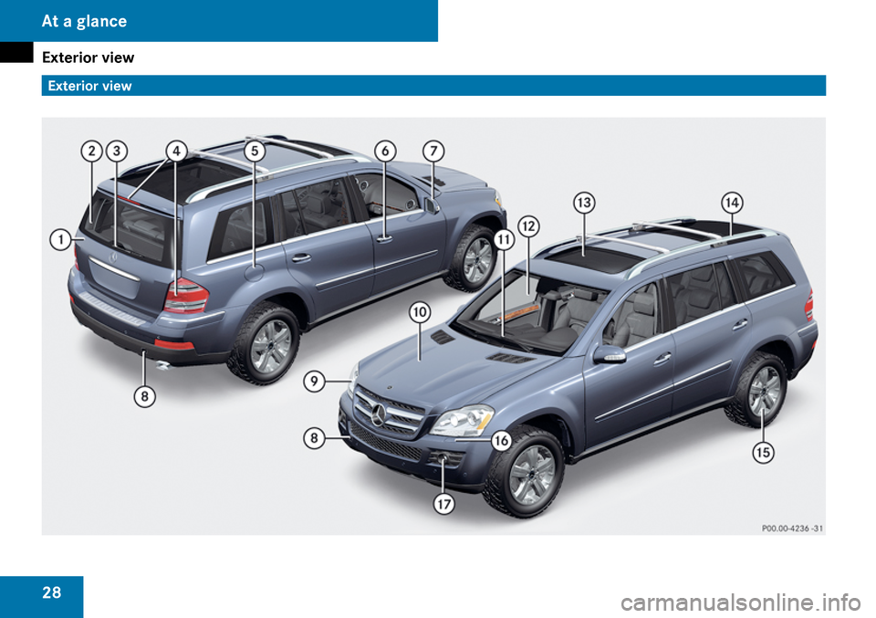 MERCEDES-BENZ GL450 2009 X164 Owners Guide 