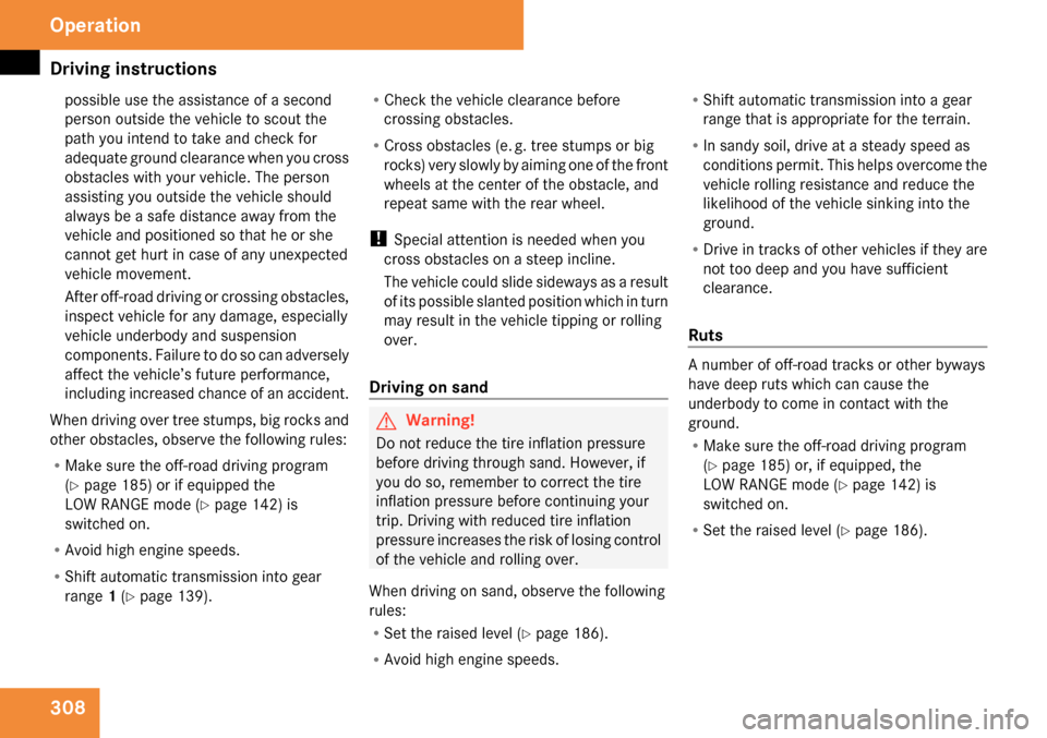 MERCEDES-BENZ GL450 2009 X164 Owners Manual MERCEDES-BENZ GL450 2009 X164 Owners Manual