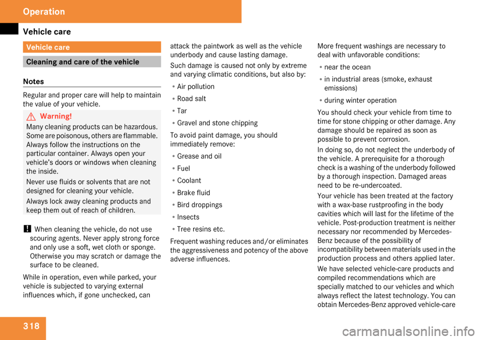 MERCEDES-BENZ GL450 2009 X164 Owners Manual 