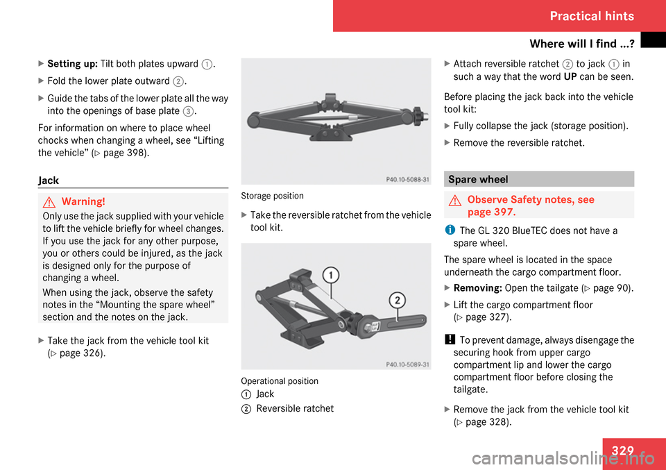 MERCEDES-BENZ GL320 2009 X164 Owners Manual MERCEDES-BENZ GL320 2009 X164 Owners Manual