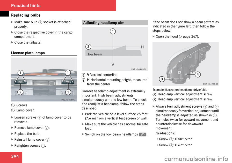 MERCEDES-BENZ GL320 2009 X164 Owners Manual 