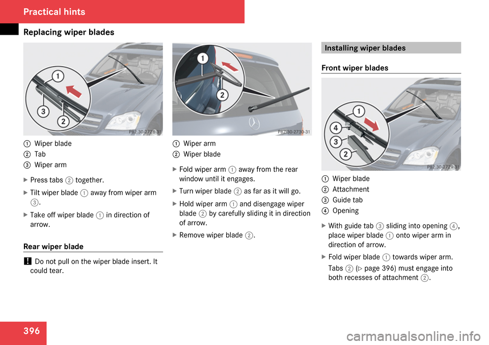 MERCEDES-BENZ GL320 2009 X164 Owners Manual 