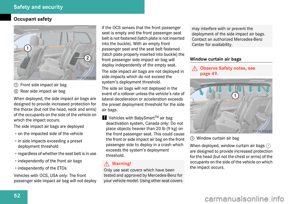 MERCEDES-BENZ GL320 2009 X164 Workshop Manual 