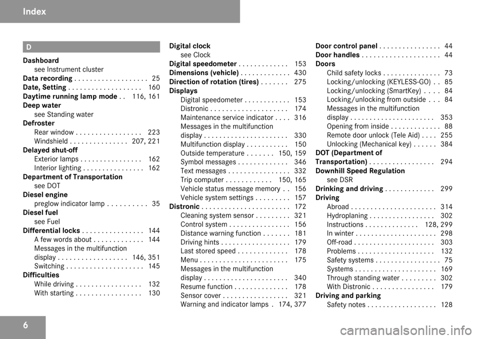 MERCEDES-BENZ GL450 2009 X164 Owners Manual 