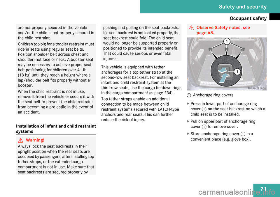 MERCEDES-BENZ GL450 2009 X164 Manual PDF 