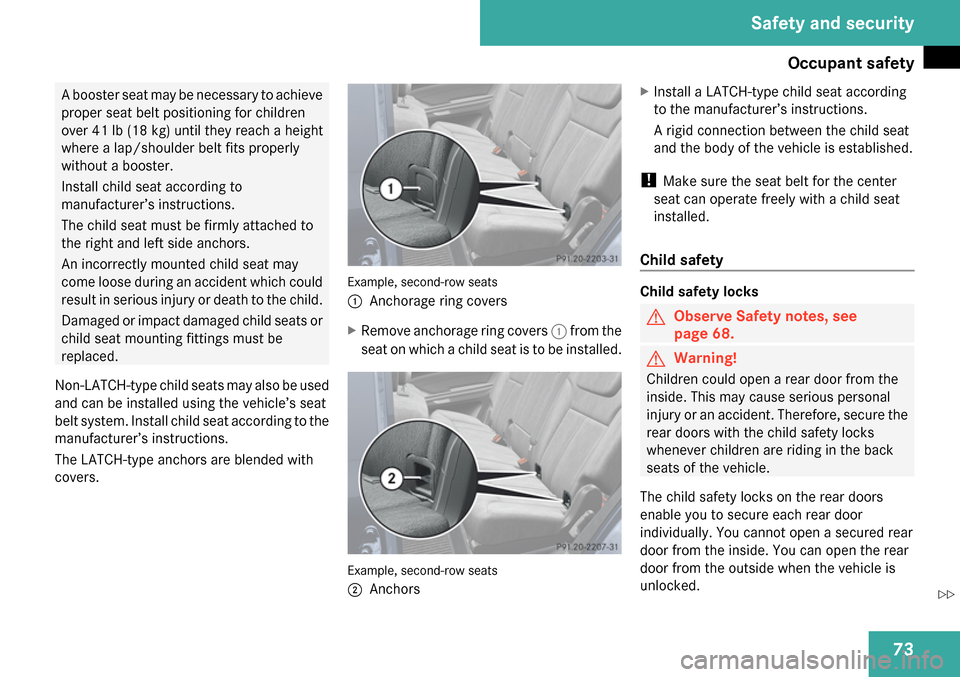 MERCEDES-BENZ GL450 2009 X164 Manual PDF 