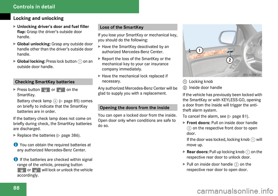 MERCEDES-BENZ GL450 2009 X164 Manual Online 