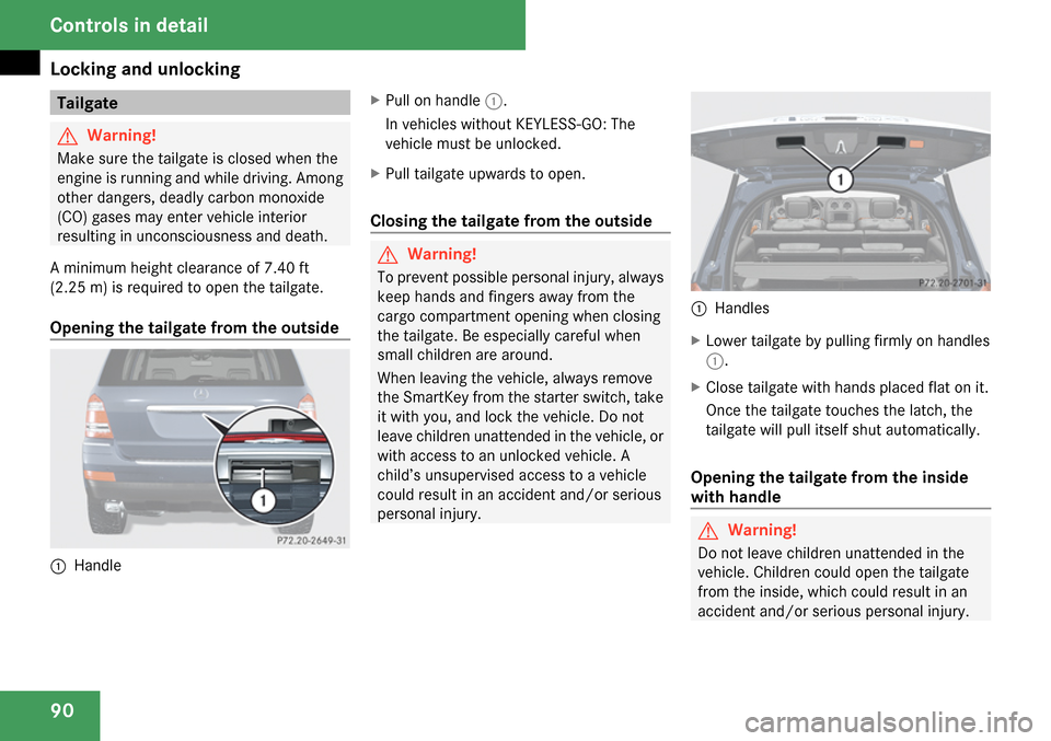 MERCEDES-BENZ GL320 2009 X164 Owners Manual MERCEDES-BENZ GL320 2009 X164 Owners Manual