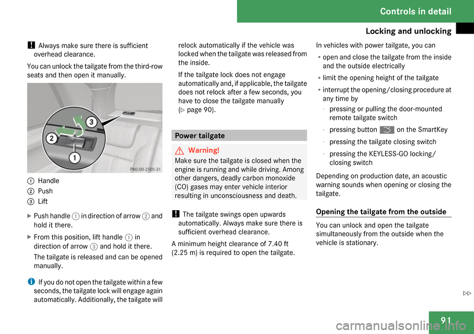 MERCEDES-BENZ GL320 2009 X164 Owners Manual MERCEDES-BENZ GL320 2009 X164 Owners Manual