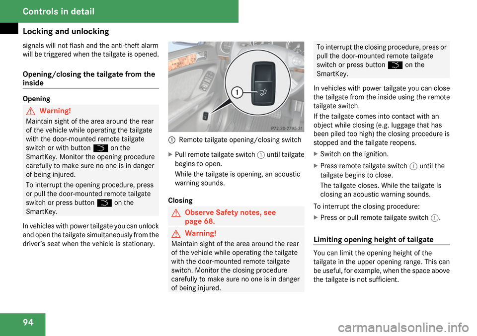 MERCEDES-BENZ GL320 2009 X164 Owners Manual MERCEDES-BENZ GL320 2009 X164 Owners Manual