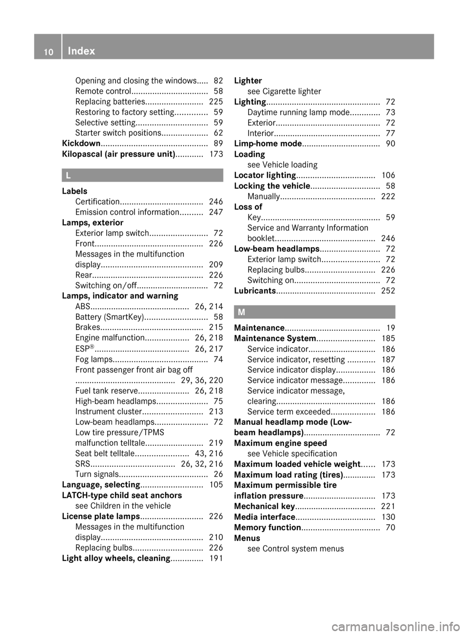 MERCEDES-BENZ G-Class 2009 W463 User Guide MERCEDES-BENZ G-Class 2009 W463 User Guide