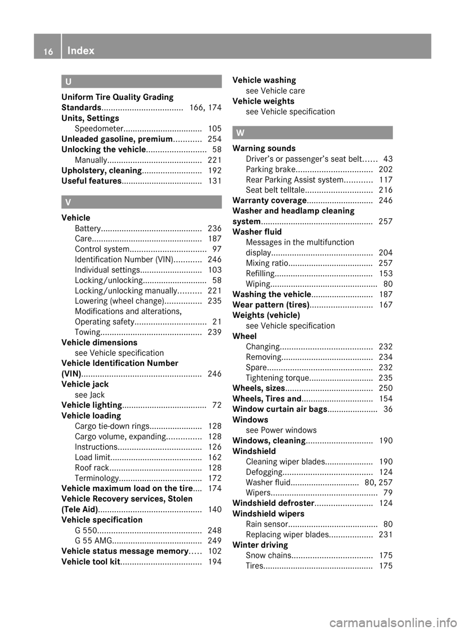 MERCEDES-BENZ G-Class 2009 W463 User Guide MERCEDES-BENZ G-Class 2009 W463 User Guide