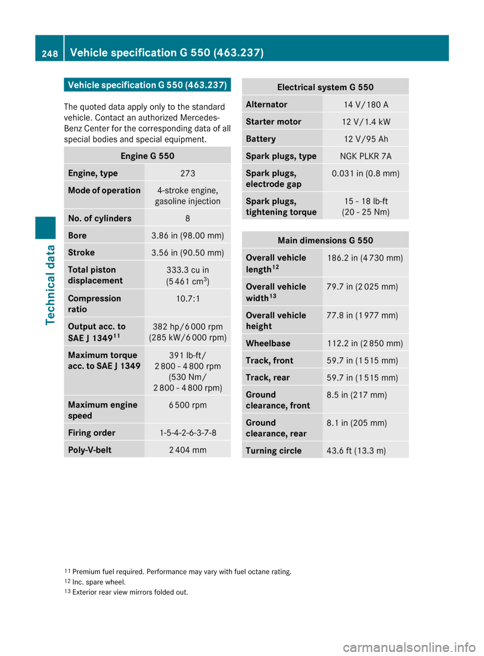 MERCEDES-BENZ G-Class 2009 W463 Owners Manual MERCEDES-BENZ G-Class 2009 W463 Owners Manual
