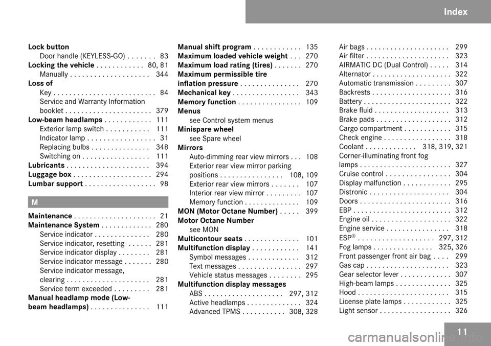 MERCEDES-BENZ E63AMG 2009 W211 User Guide 