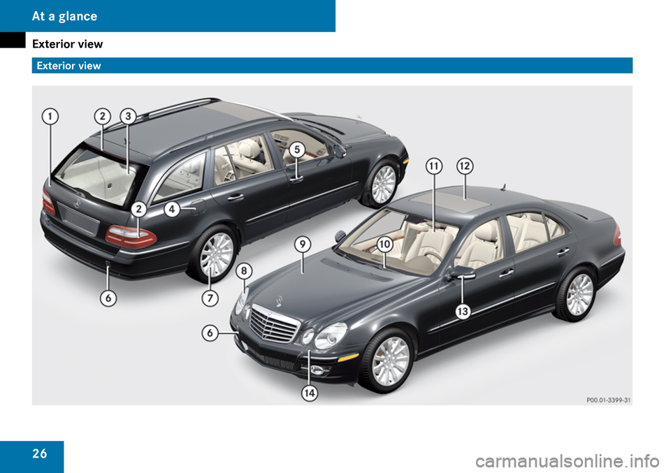 MERCEDES-BENZ E320 2009 W211 Owners Guide 
