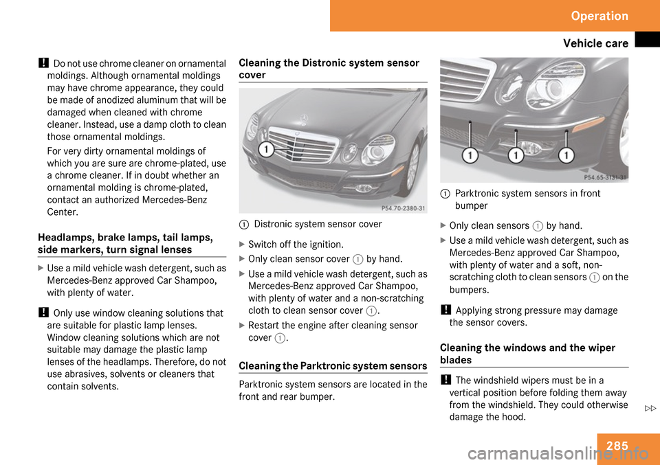 MERCEDES-BENZ E63AMG 2009 W211 Owners Manual MERCEDES-BENZ E63AMG 2009 W211 Owners Manual