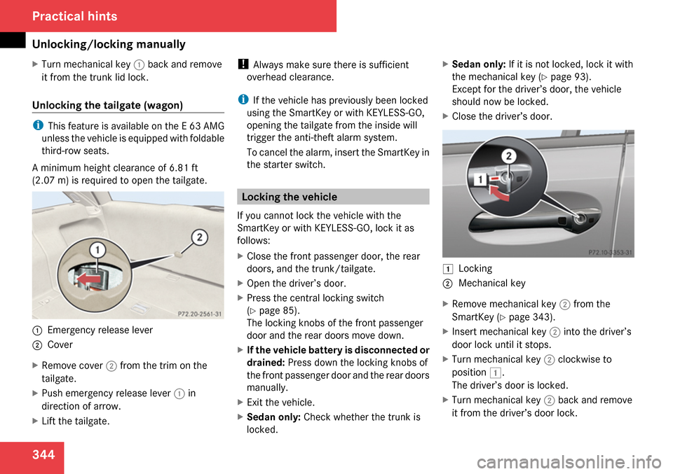 MERCEDES-BENZ E63AMG 2009 W211 Owners Manual MERCEDES-BENZ E63AMG 2009 W211 Owners Manual