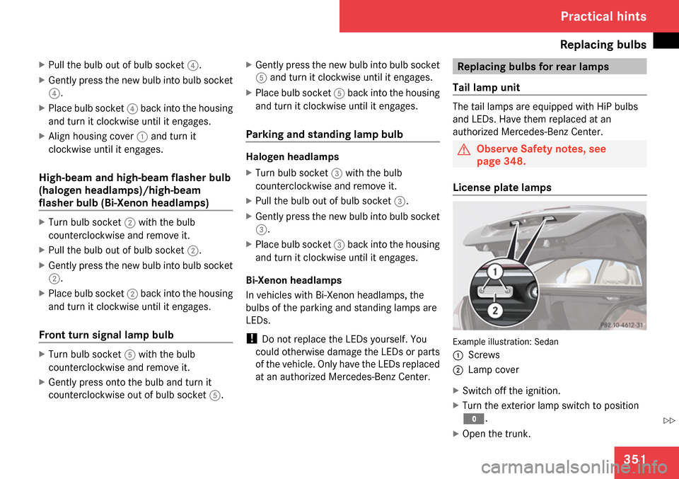 MERCEDES-BENZ E63AMG 2009 W211 Owners Manual MERCEDES-BENZ E63AMG 2009 W211 Owners Manual