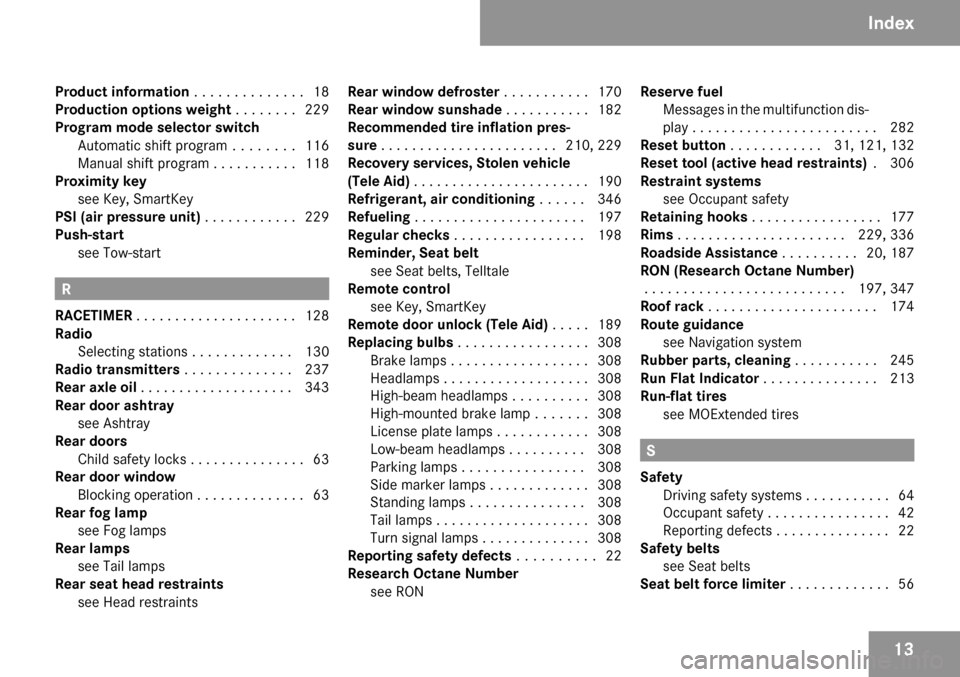 MERCEDES-BENZ CLS63AMG 2009 W219 User Guide 