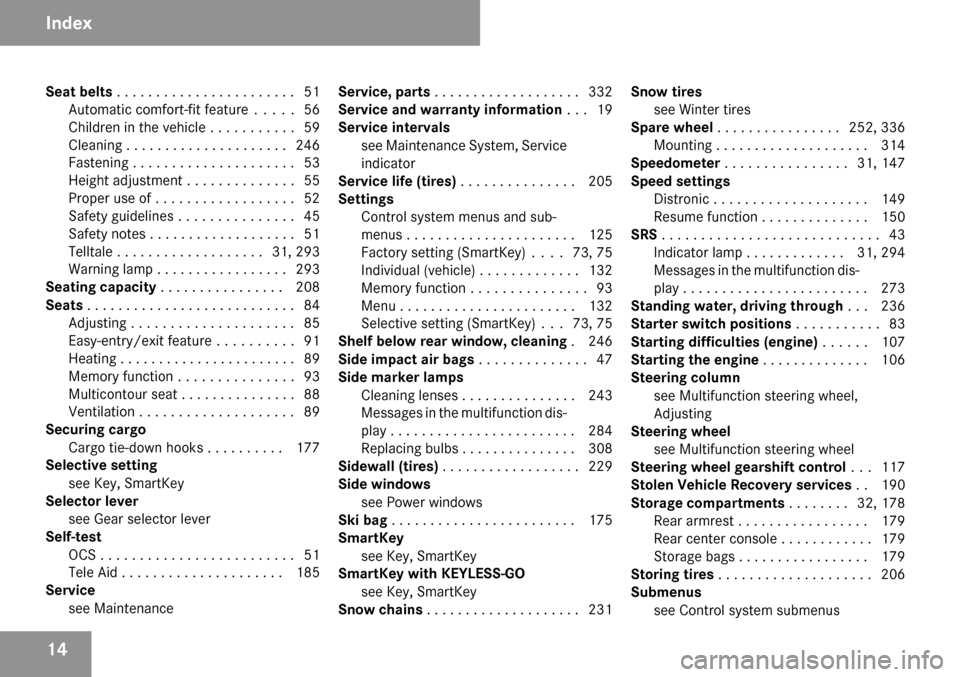 MERCEDES-BENZ CLS550 2009 W219 User Guide MERCEDES-BENZ CLS550 2009 W219 User Guide