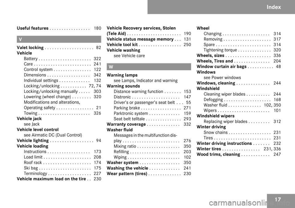 MERCEDES-BENZ CLS63AMG 2009 W219 User Guide 