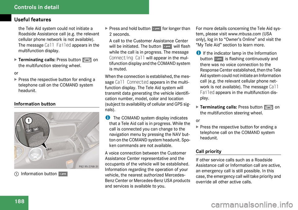 MERCEDES-BENZ CLS550 2009 W219 Owners Manual 