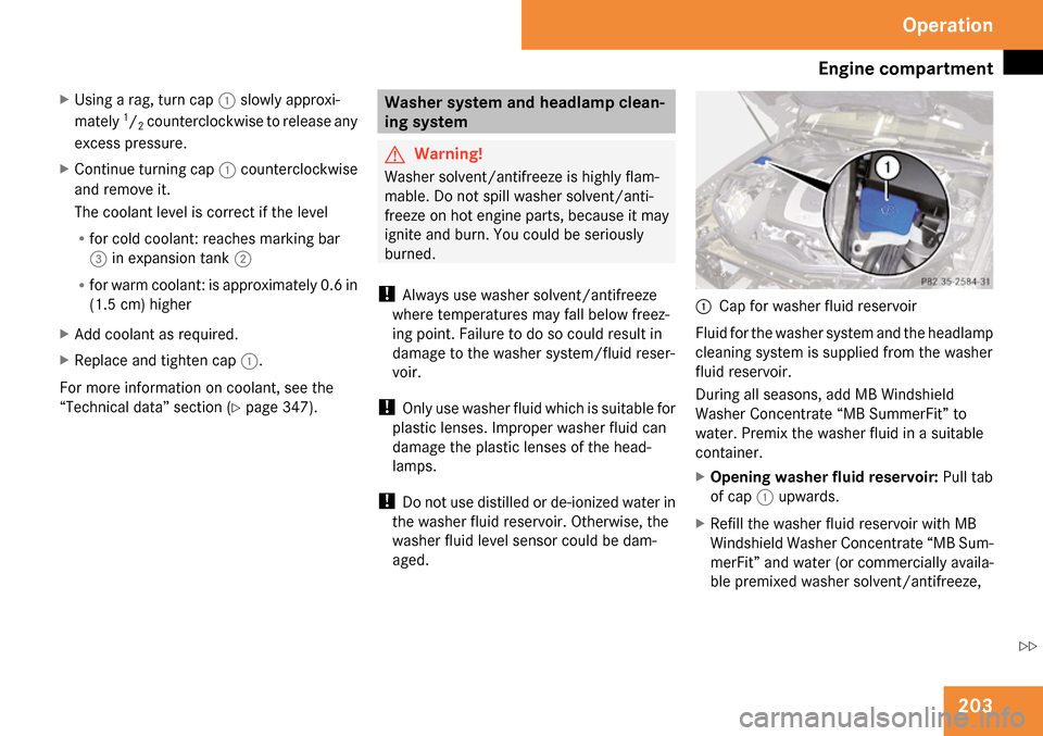 MERCEDES-BENZ CLS550 2009 W219 Owners Manual 