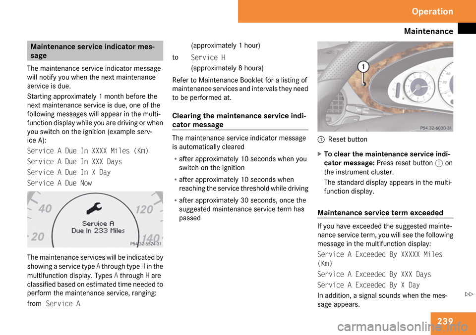MERCEDES-BENZ CLS550 2009 W219 Owners Manual 